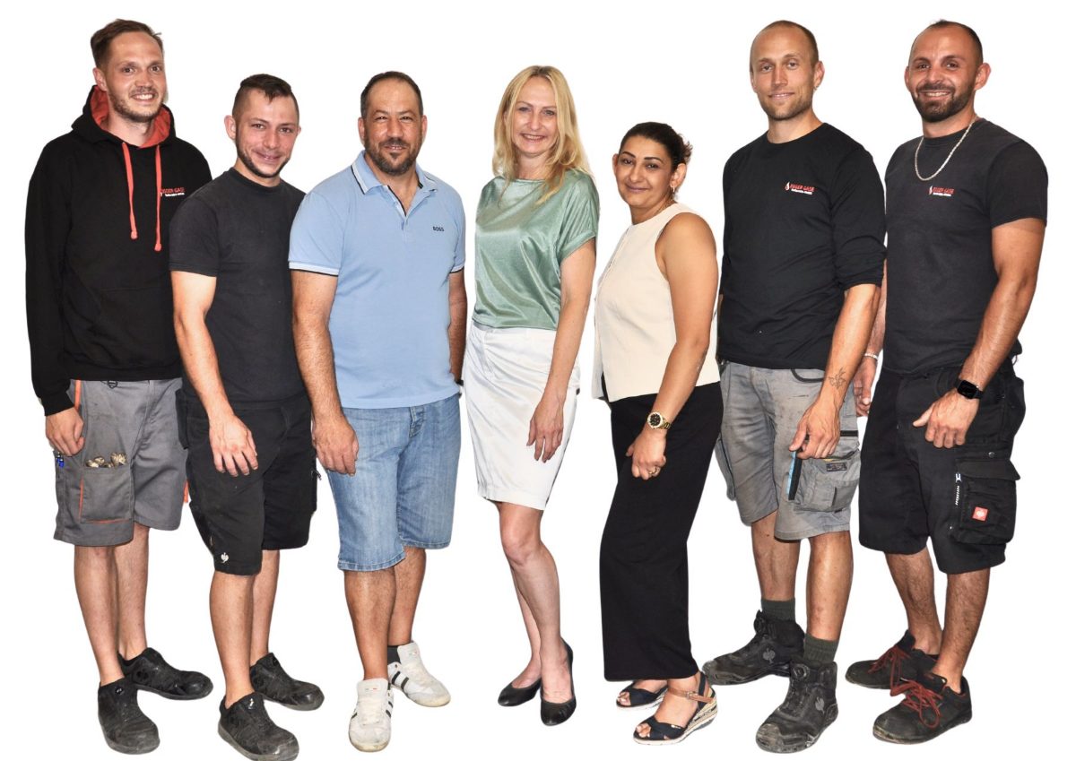 Das gesamte Team von Egger Gase